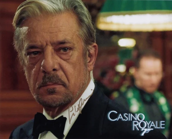 Giancarlo Giannini - Signed Photo - 007 – Casino Royale