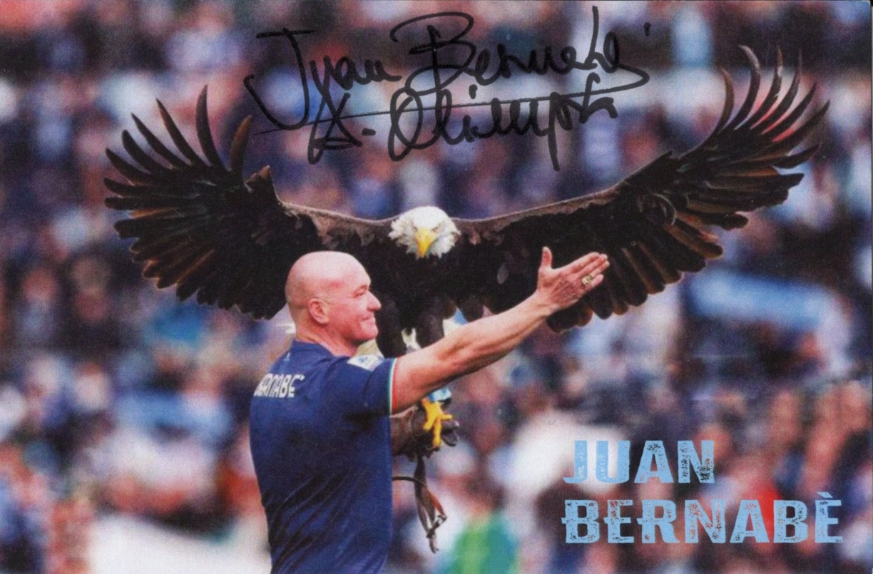 Juan Bernabè - Signed Official Postcard