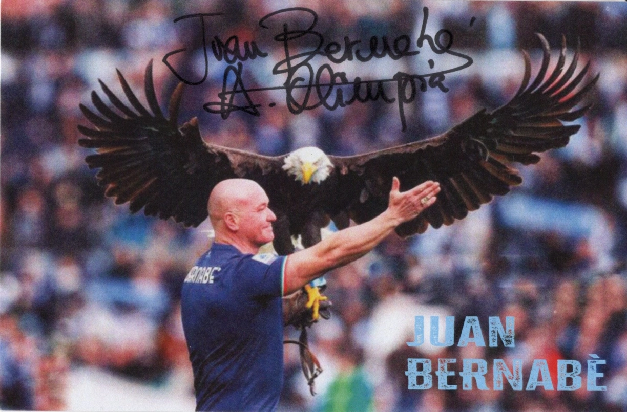 Juan Bernabè - Signed Official Postcard