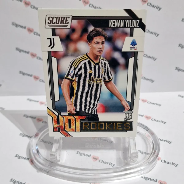 Kenan Yildiz 2023-2024 Panini Score Serie A Soccer Hot Rookies 6