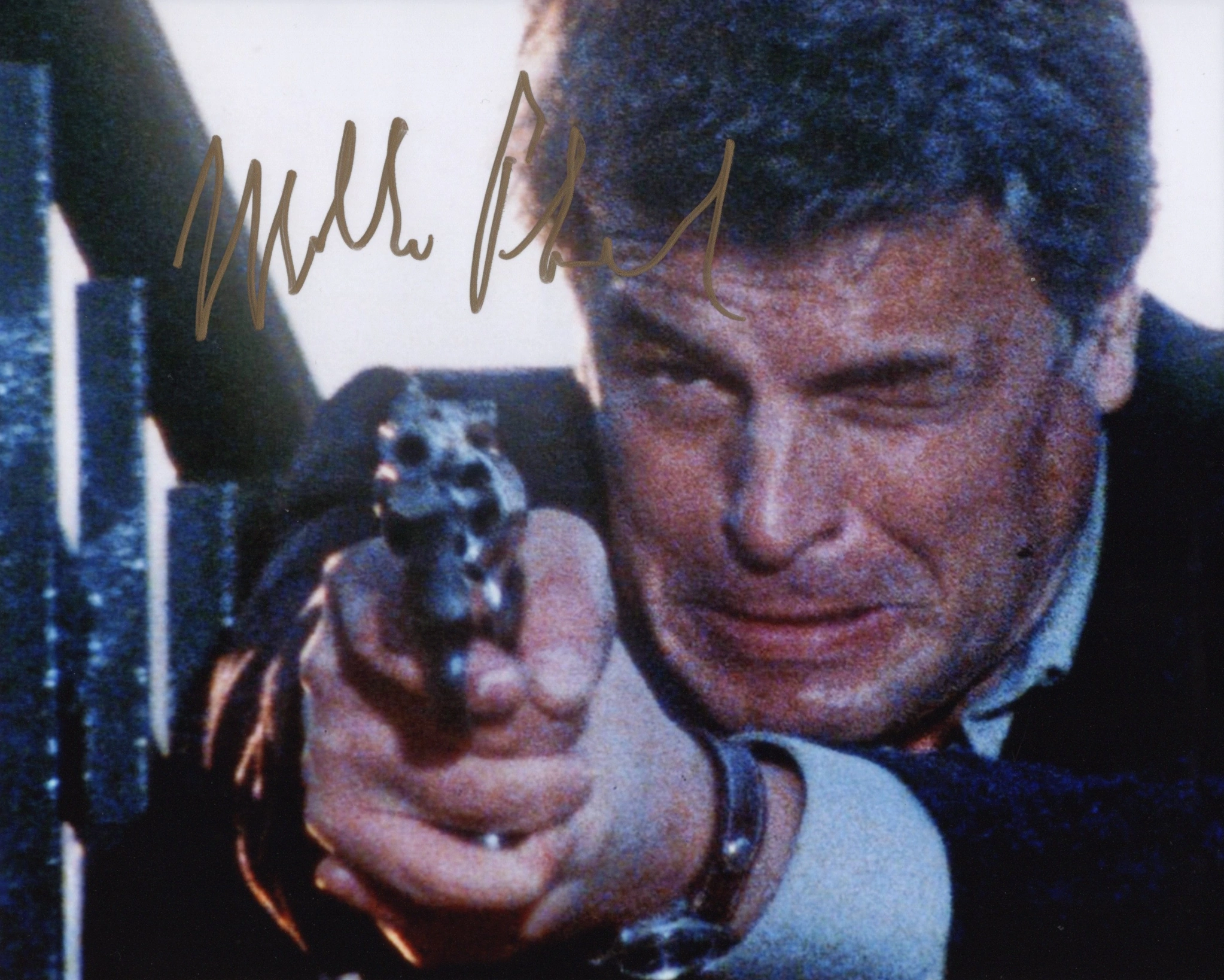 Michele Placido - Signed Photo Autografo - La piovra