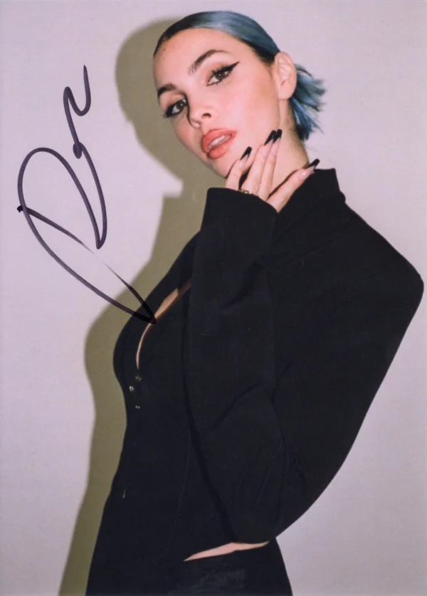 Rose Villain - Signed Photo - Italian Singer