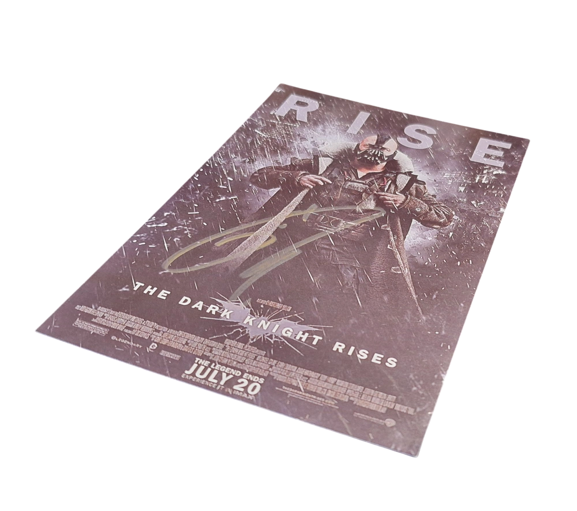 Tom Hardy - Signed Photo - The Dark Knight Rises - Image 2