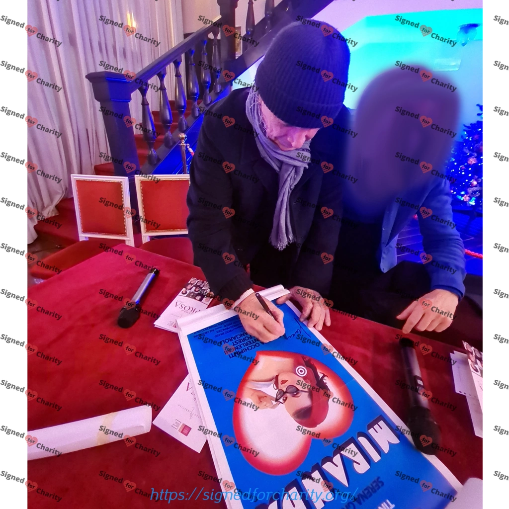 Franco Branciaroli, Serena Grandi and Malisa Longo - Signed Poster - Miranda (1985) - Image 2