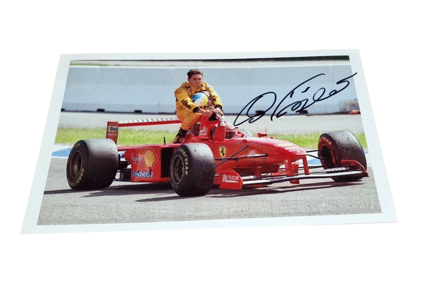 Giancarlo Fisichella - Signed Photo Autografo - Formula One (Michael Schumacher) - Image 3