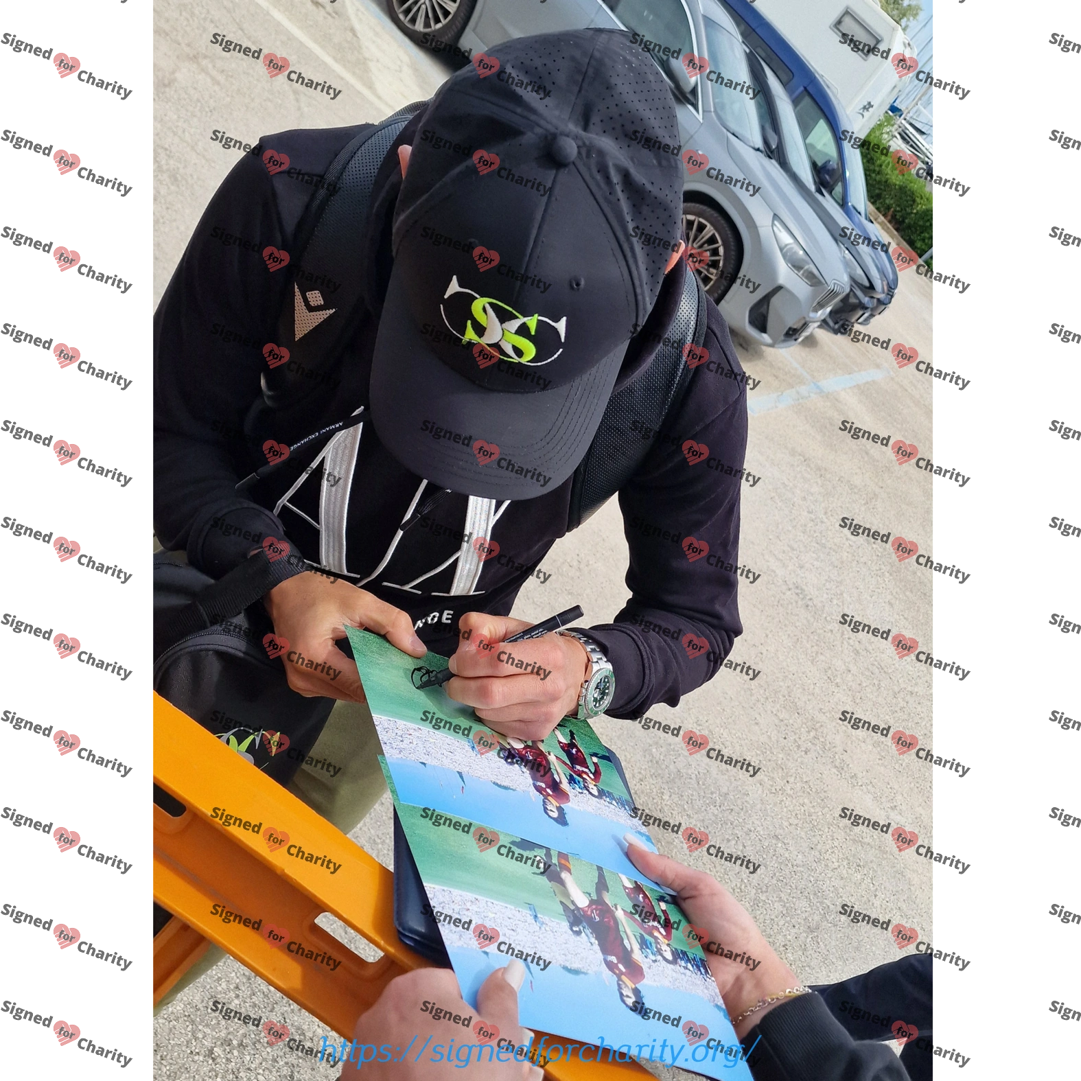 Bruno, Andrea and Daniele Conti – Signed Photo – Soccer (A. S. Roma) - Image 2