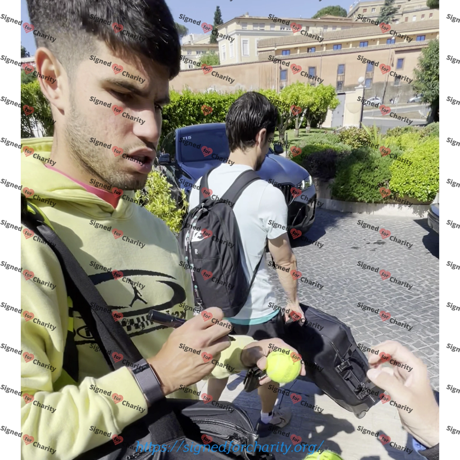 Carlos Alcaraz - Signed Official Used Tennis Ball Internazionali d'Italia 2025 Roma - Image 5