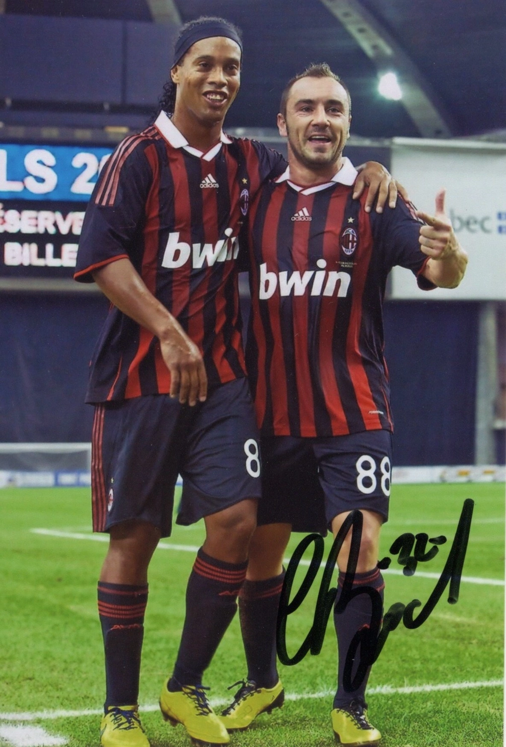Cristian Brocchi – Signed Photo – Soccer (A.C. Milan)