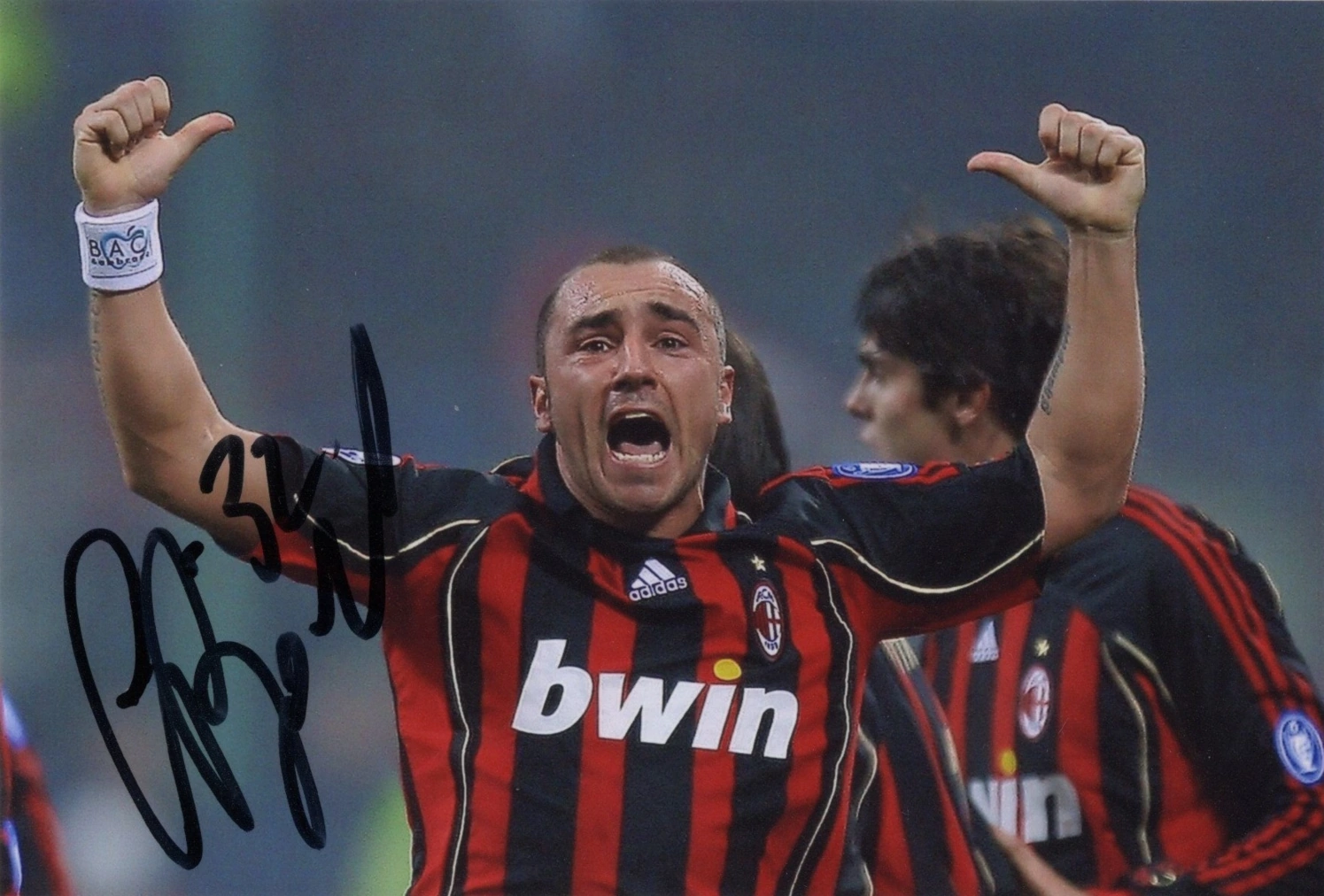 Cristian Brocchi – Signed Photo – Soccer (A.C. Milan)