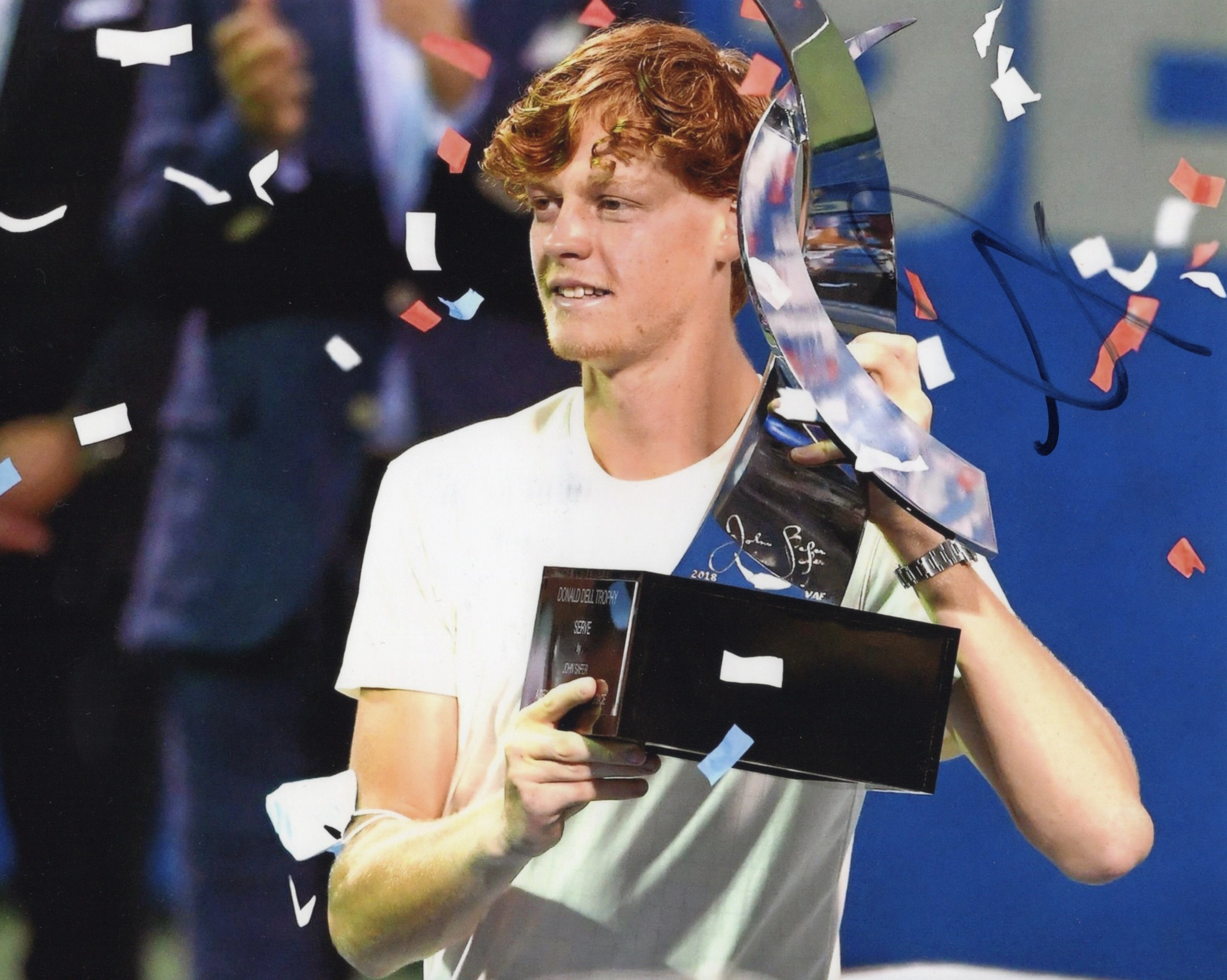 Jannik Sinner - Signed Photo - Professional Tennis Player