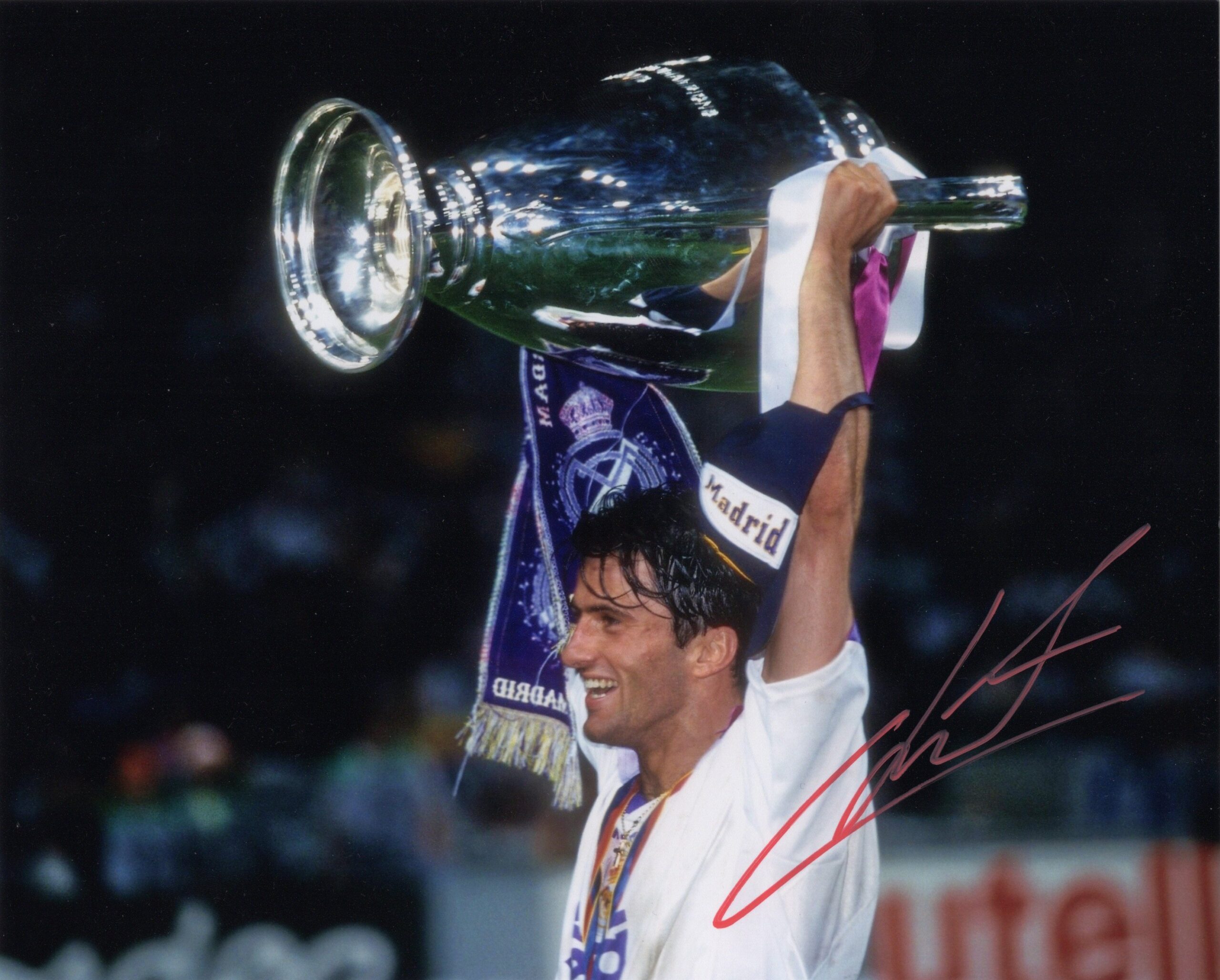 Christian Panucci – Signed Photo – Soccer (Real Madrid Club de Fútbol)