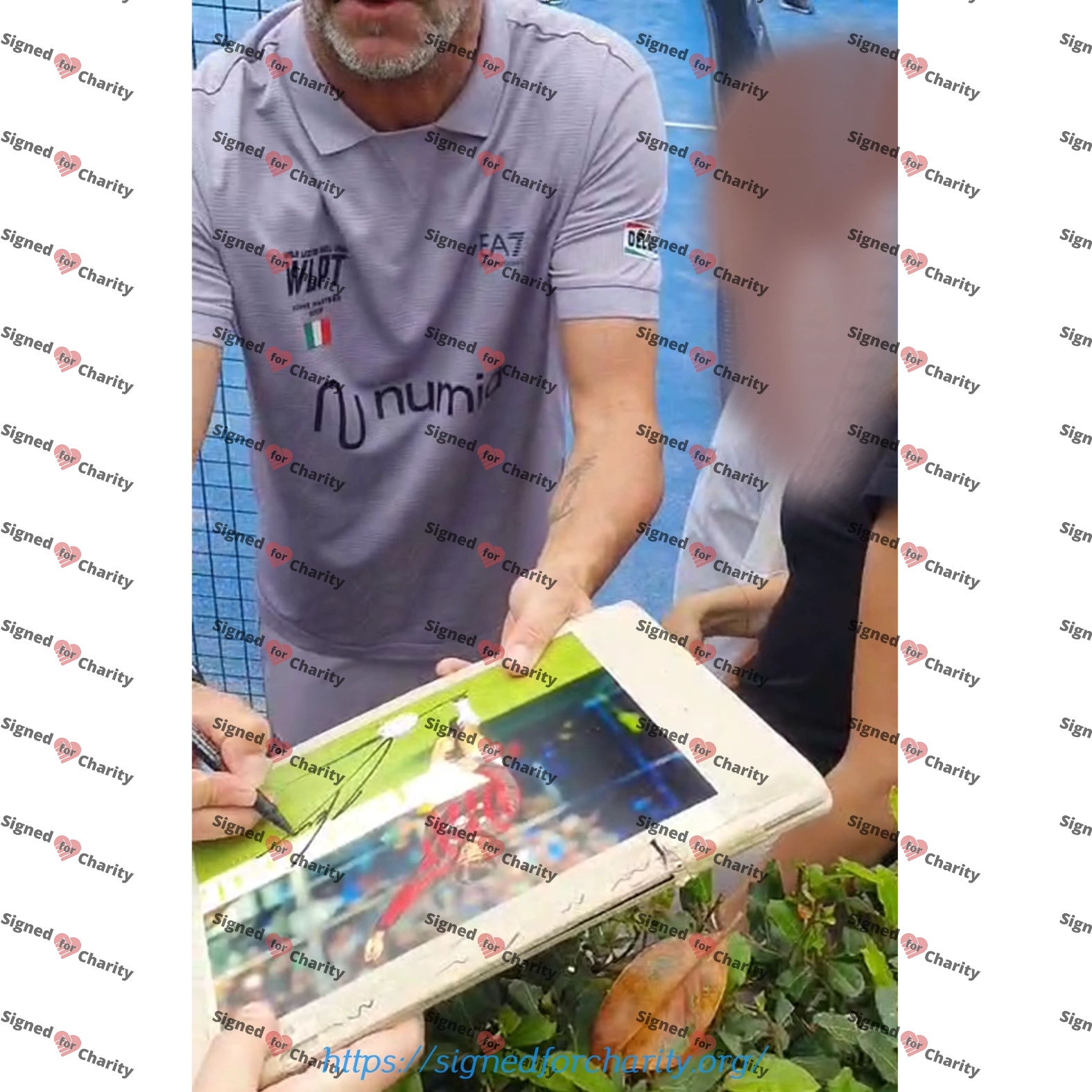 Christian Panucci – Signed Photo – Soccer (A.C. Milan) - Image 2