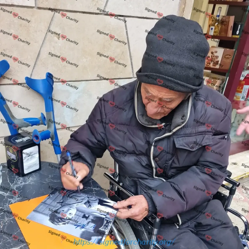 Enzo Staiola Signed Photo Autografo Bicycle Thieves (Ladri di biciclette) - Image 2