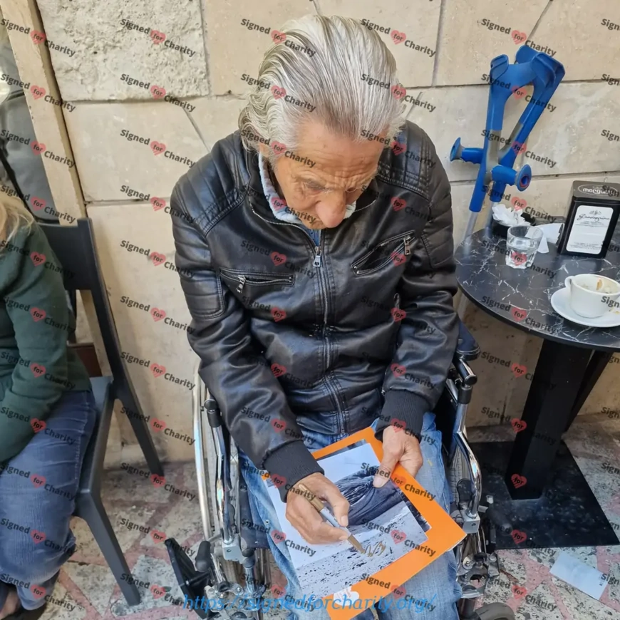 Enzo Staiola Signed Photo Autografo Ladri di biciclette (Bicycle Thieves) - Image 2