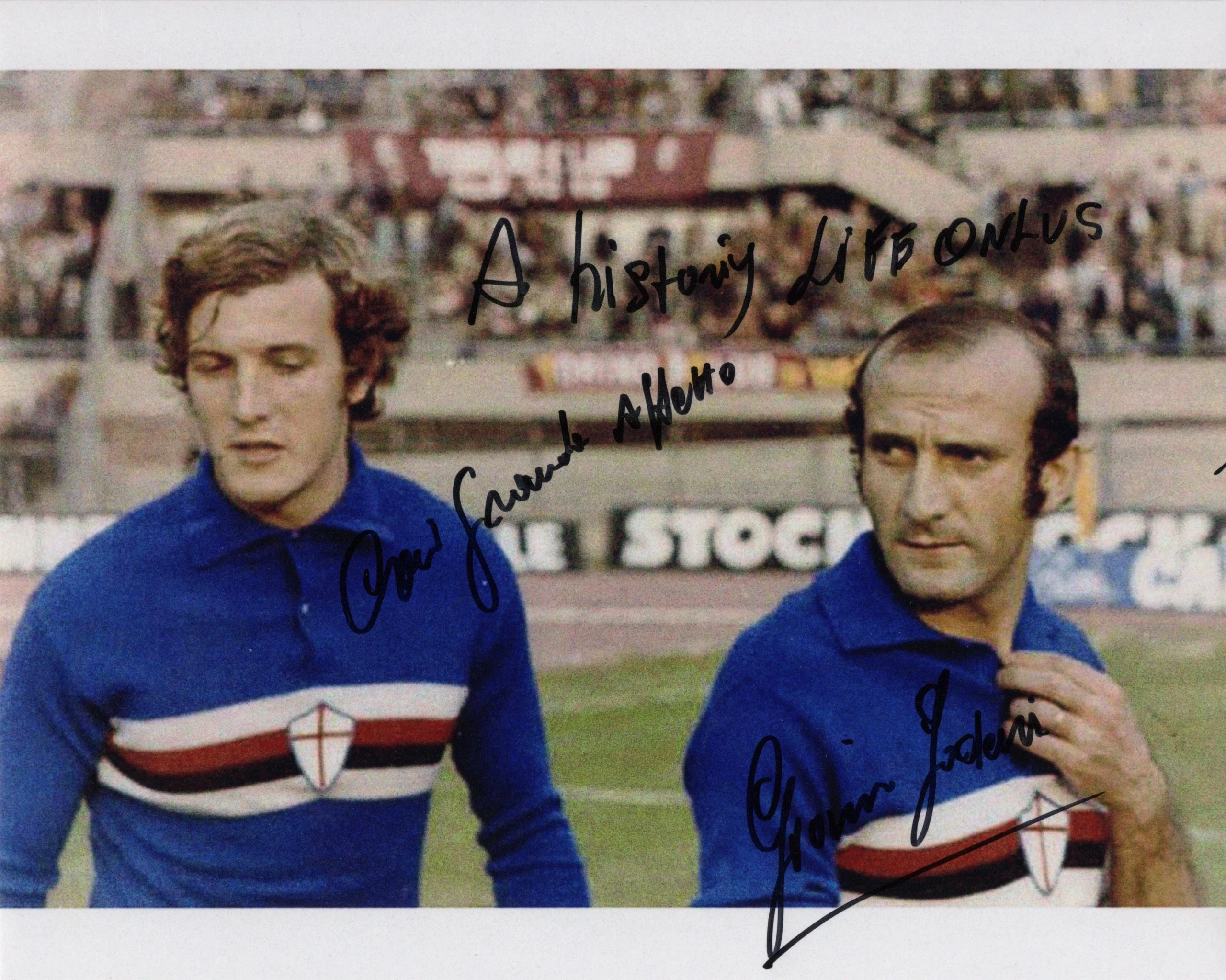 Giovanni Lodetti - Signed Photo - Soccer (U.C Sampdoria)