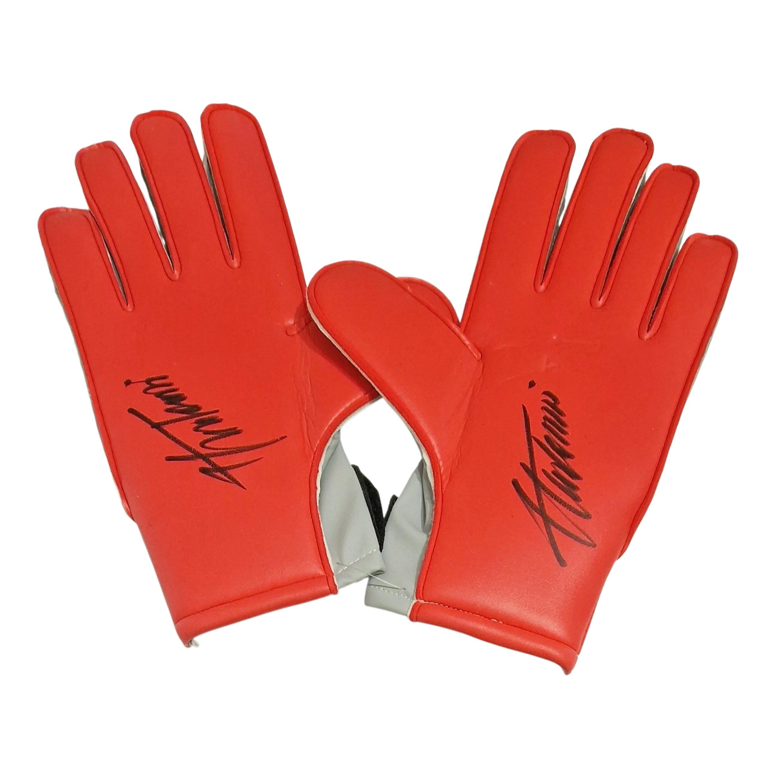 Exclusive Stefano Tacconi Signed Gloves Set with Photo Authentic Football Collectible - Image 3