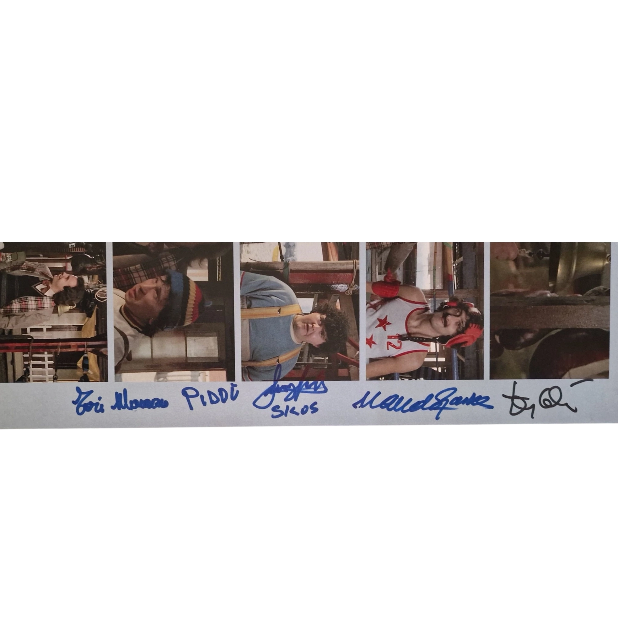 Jerry Calà, Giorgio Vignali, Maurizio Tori and Nando Paone - Signed Poster - Bomber - Image 3