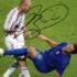 Marco Materazzi - Signed Photo - Zidane's Headbutt Falling