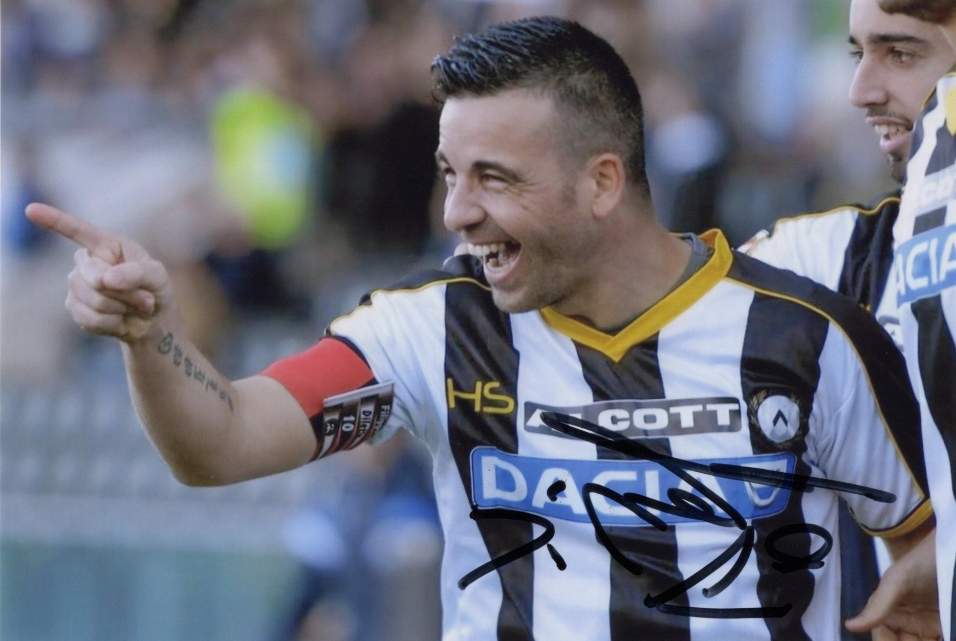 Antonio Di Natale - Signed Photo - Soccer (Juventus F.C.)