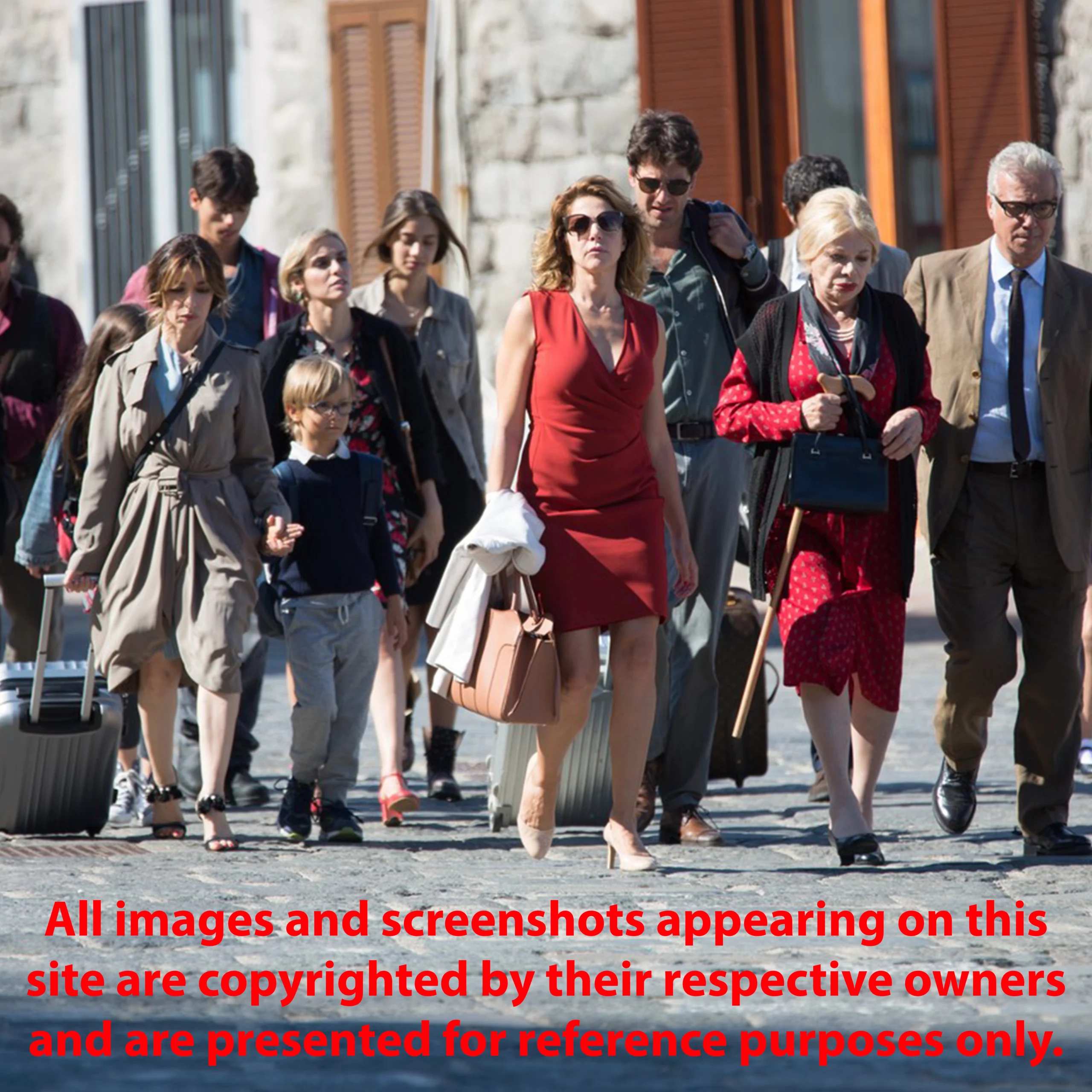 Beatrice’s Screen-Worn Intrénd Dress Worn by Claudia Gerini in "There’s No Place Like Home" (A Casa Tutti Bene) - Image 2