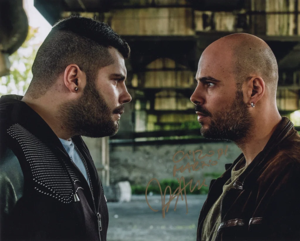 Marco D'Amore - Signed Photo - Gomorra: La serie (2014) - SignedForCharity