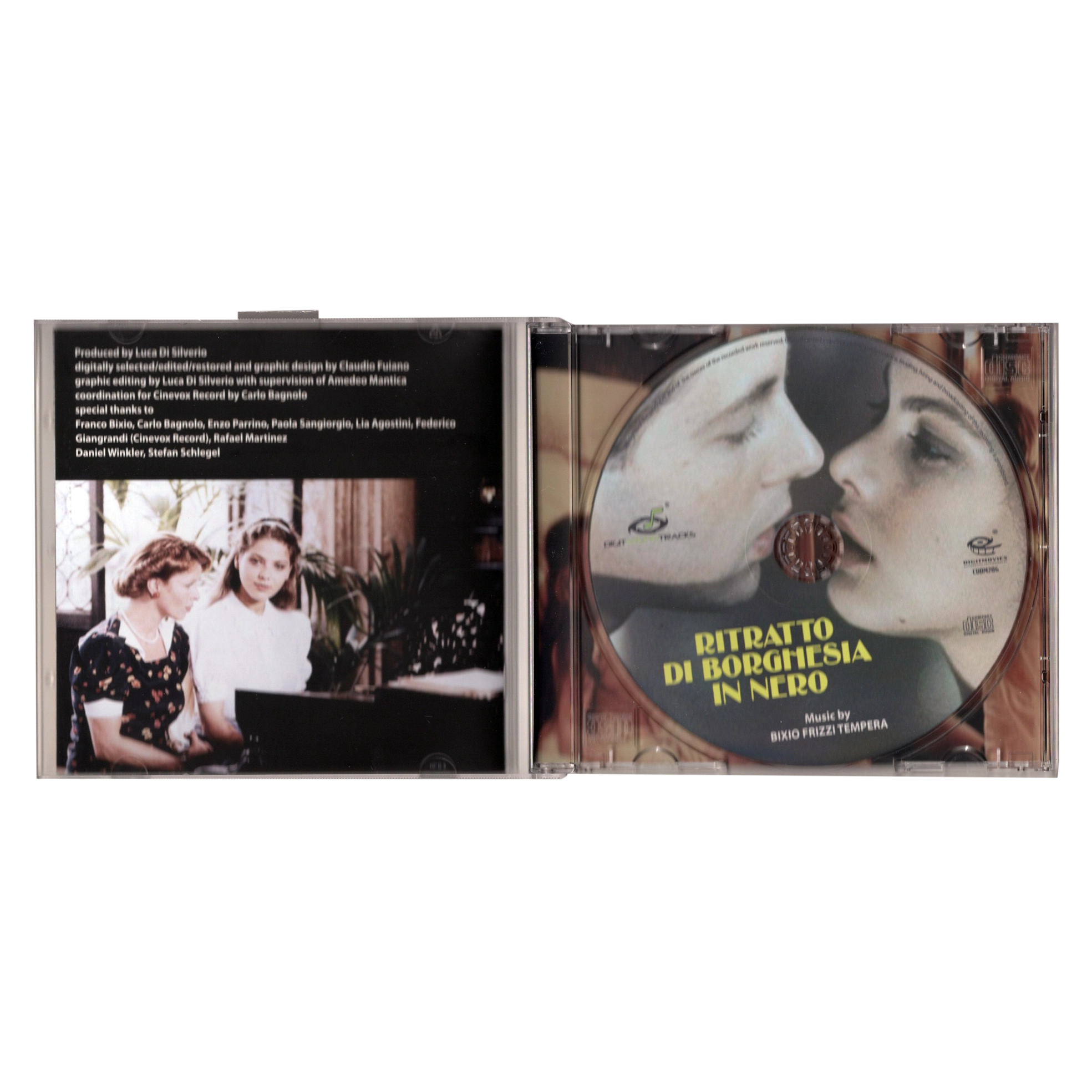 Ornella Muti Signed “Ritratto di Borghesia in Nero” Soundtrack CD – Autographed Cover - Image 4