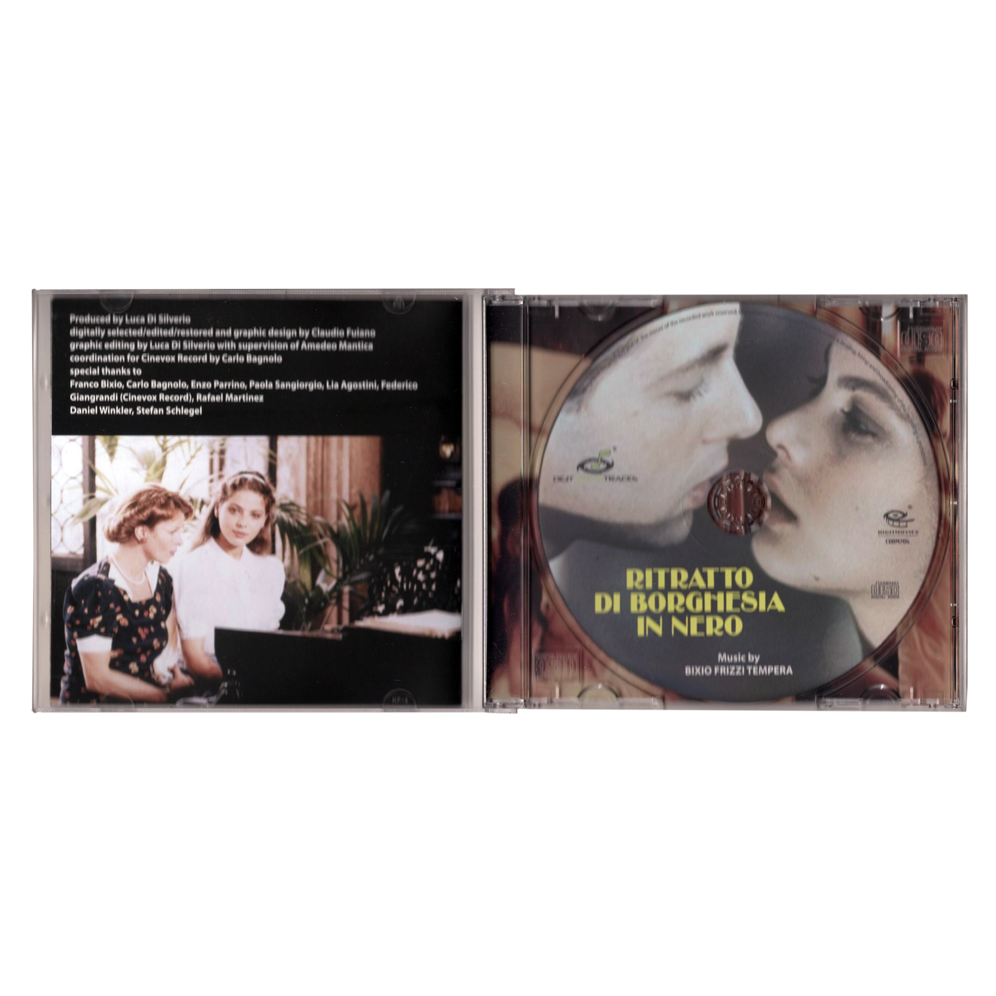 Ornella Muti Signed “Ritratto di Borghesia in Nero” Soundtrack CD – Autographed Cover - Image 4