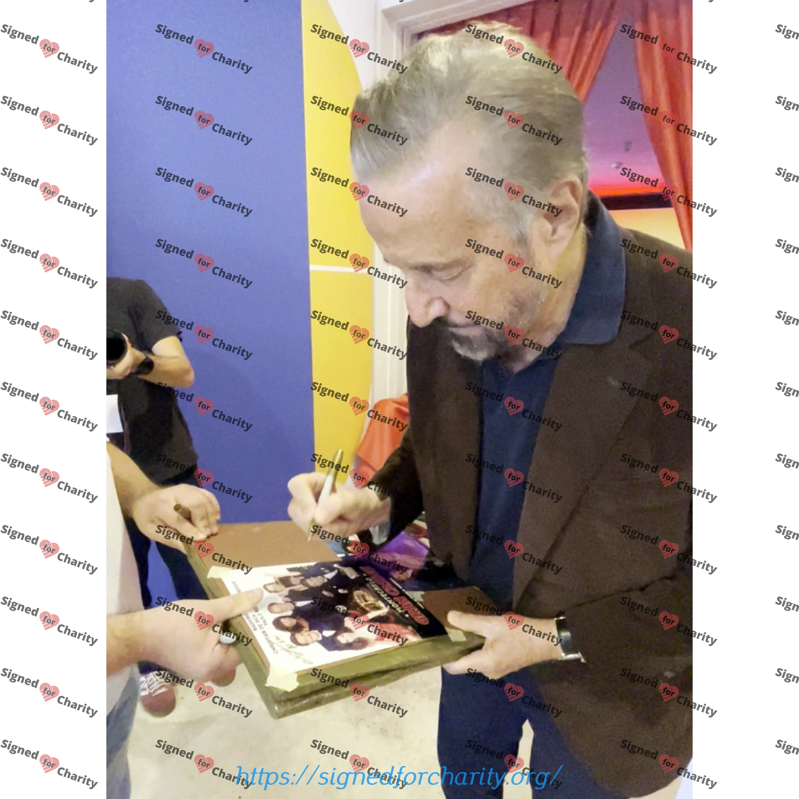 Massimo Boldi, Christian De Sica & Florence Guérin – Montecarlo Gran Casinò (1987) – Triple Signed Photo - Image 3