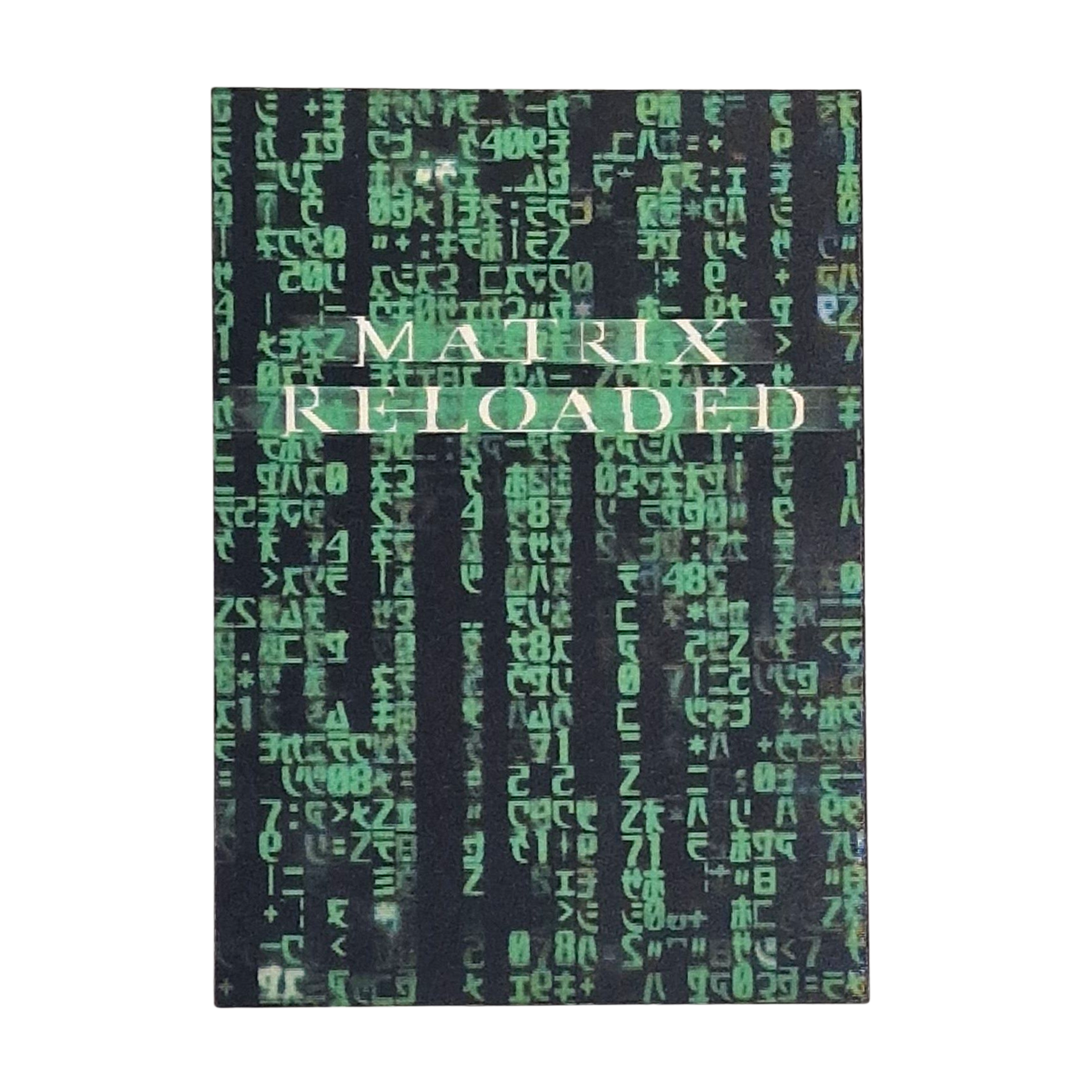 Original Lenticular Postcard – Matrix Reloaded (2003) – Warner Bros Promo - Image 3