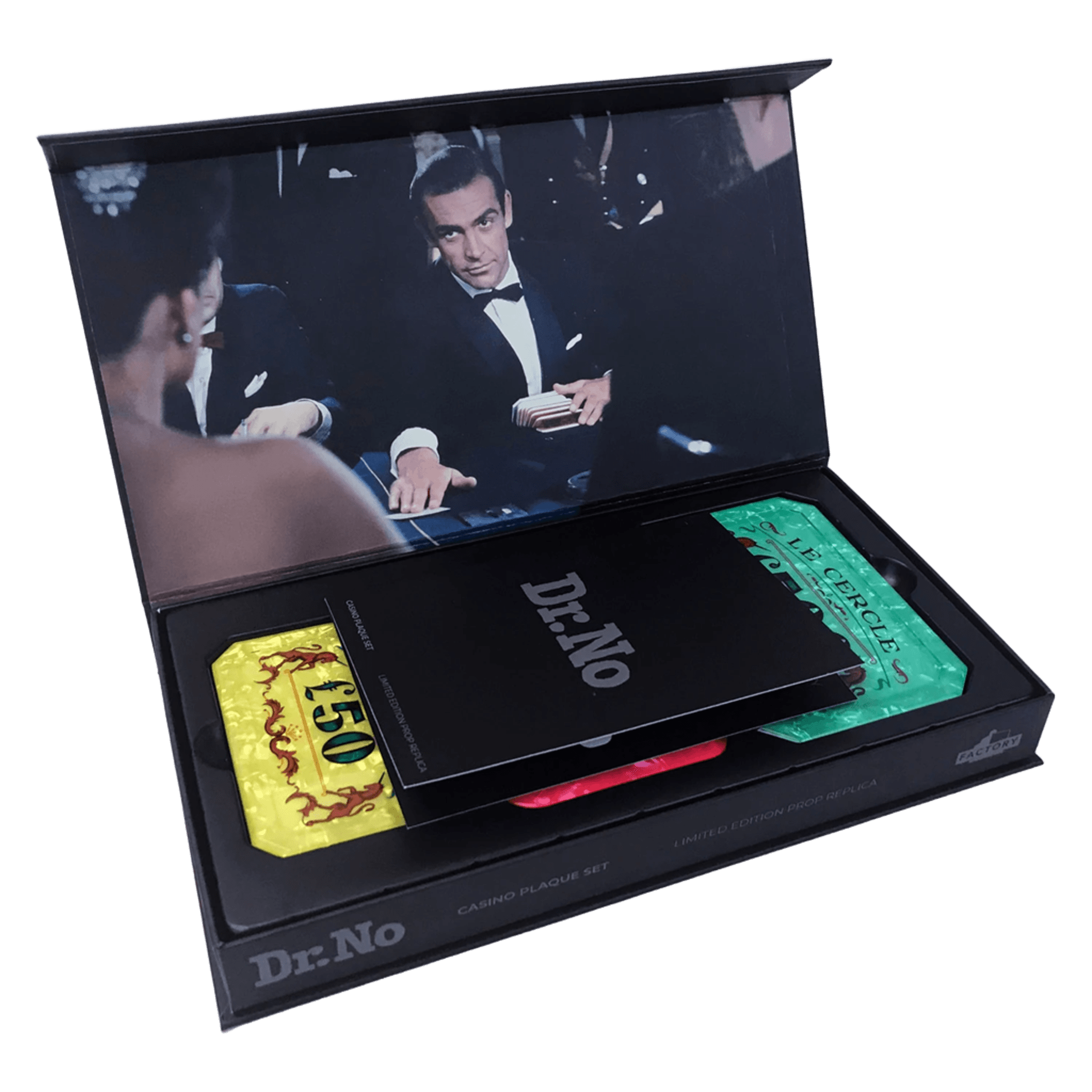 James Bond 007 β Dr. No Casino Plaques β Limited Edition Official Prop Replica - Image 2