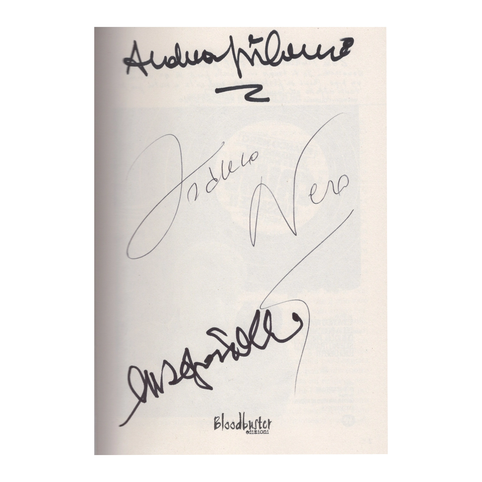 Andrea Girolami, Franco Nero and Enzo G. Castellari - Signed Book - La polizia incrimina la legge assolve - Image 6