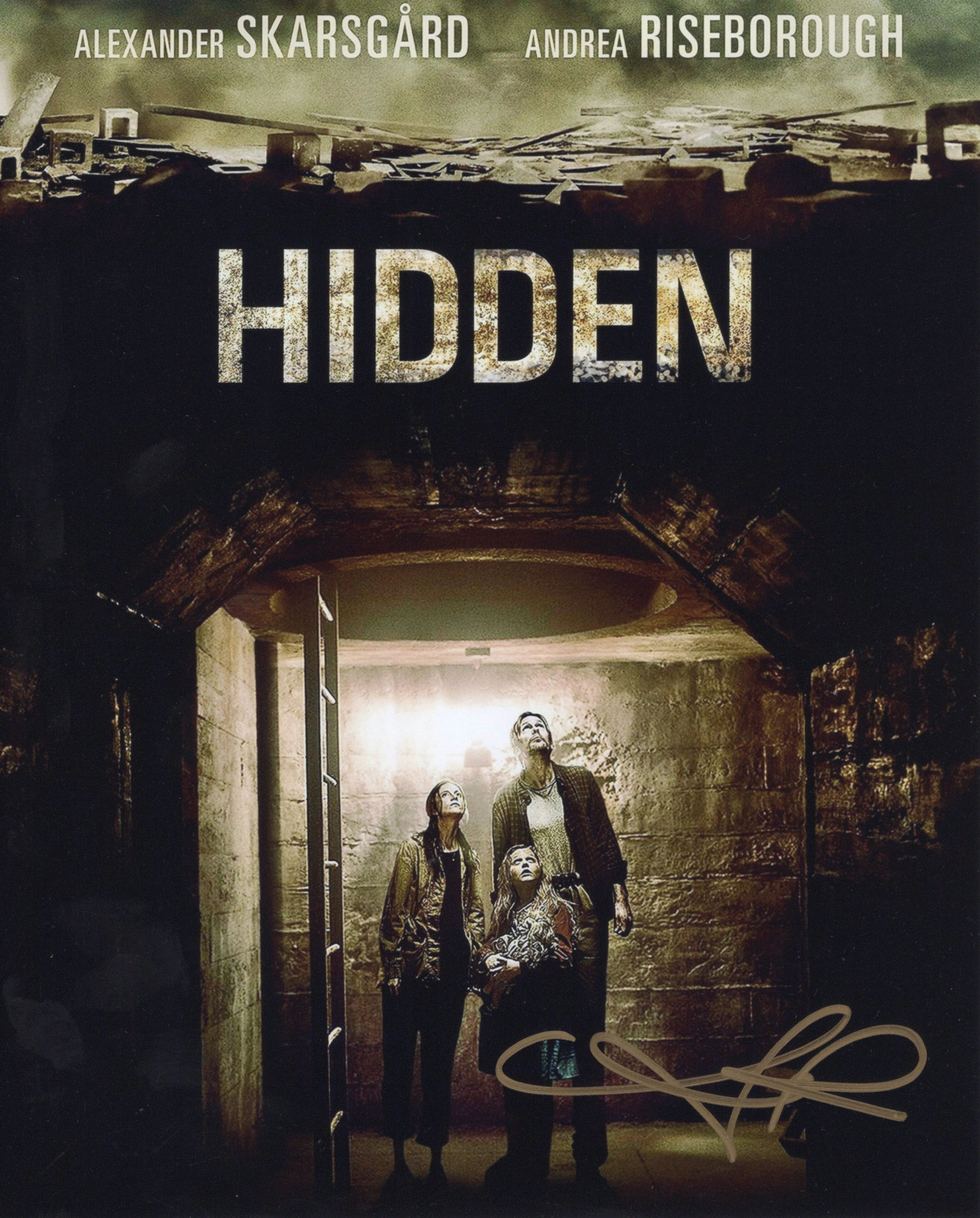 Andrea Riseborough - Signed Photo - Hidden