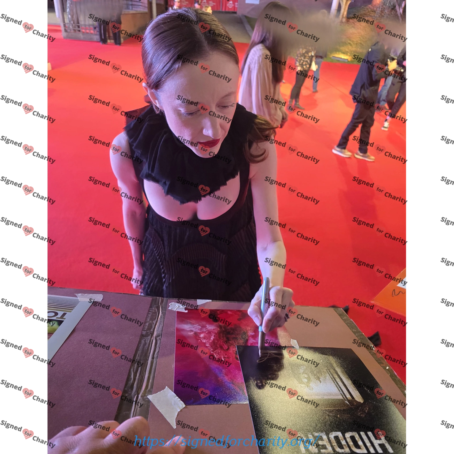 Andrea Riseborough - Signed Photo - Hidden - Image 2