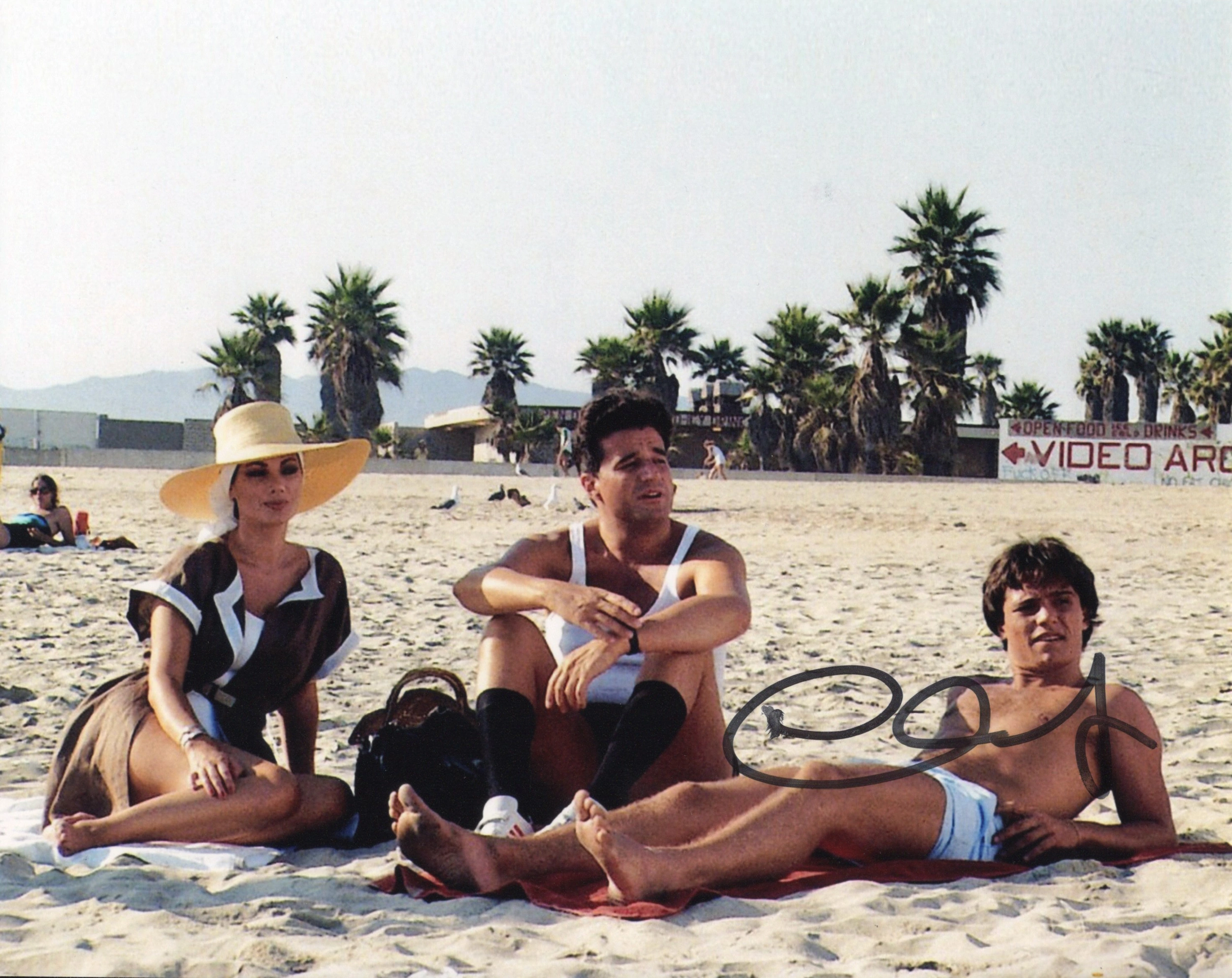 Claudio Amendola – Signed Photo – Vacanze in America