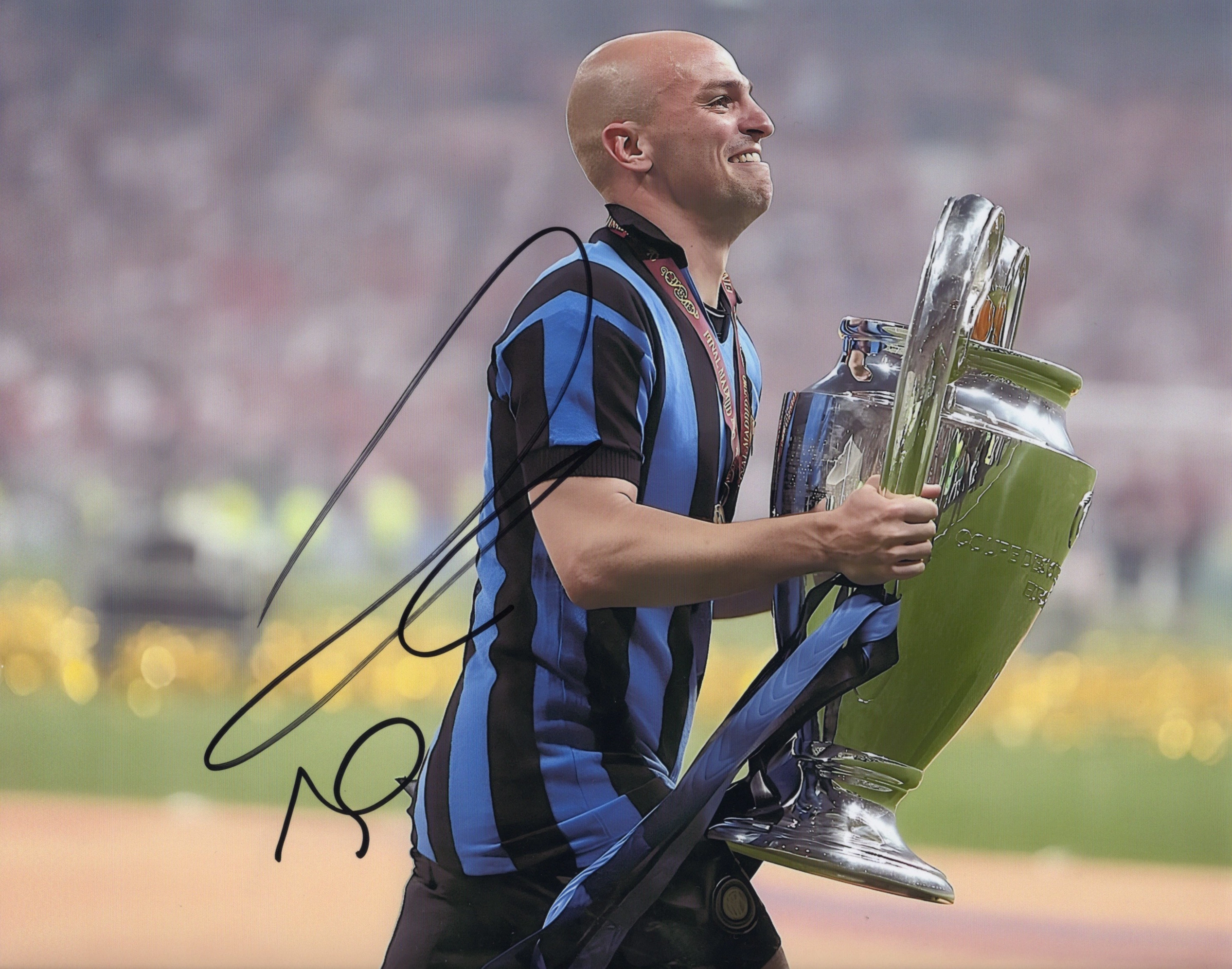Esteban Cambiasso - Signed Photo - Soccer (Inter)