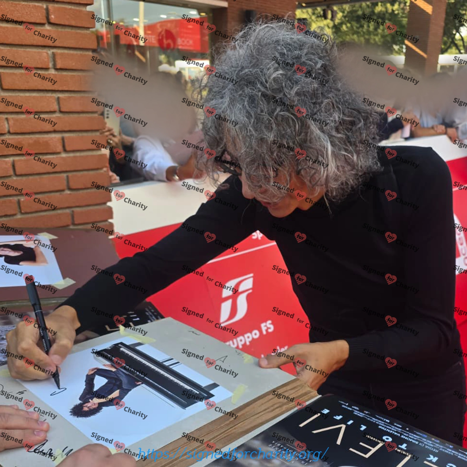 Giovanni Allevi - Signed Photo Autografo - Italian Pianist and Composer - Image 2