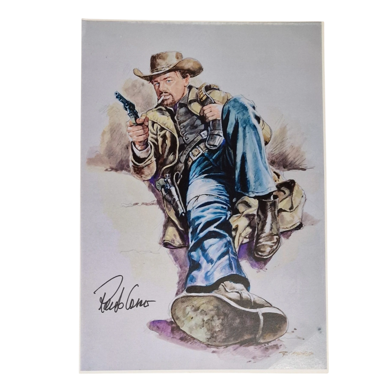 Renato Casaro - Signed Artwork - Once Upon a Time in... Hollywood
