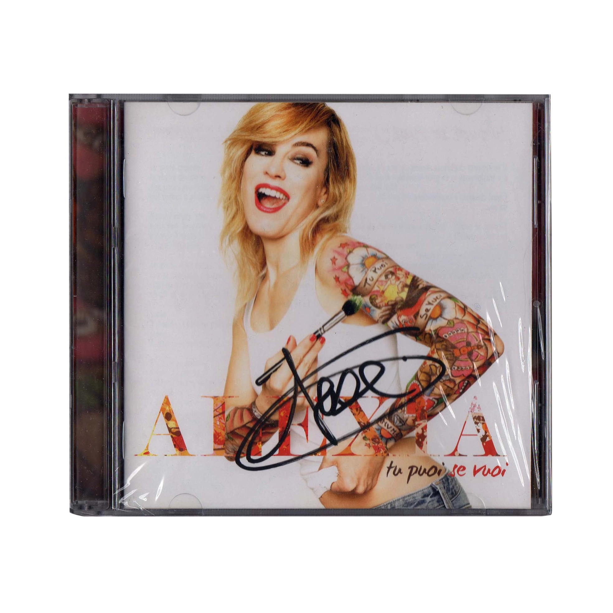 Alexia - Signed Album CD - Tu puoi se vuoi
