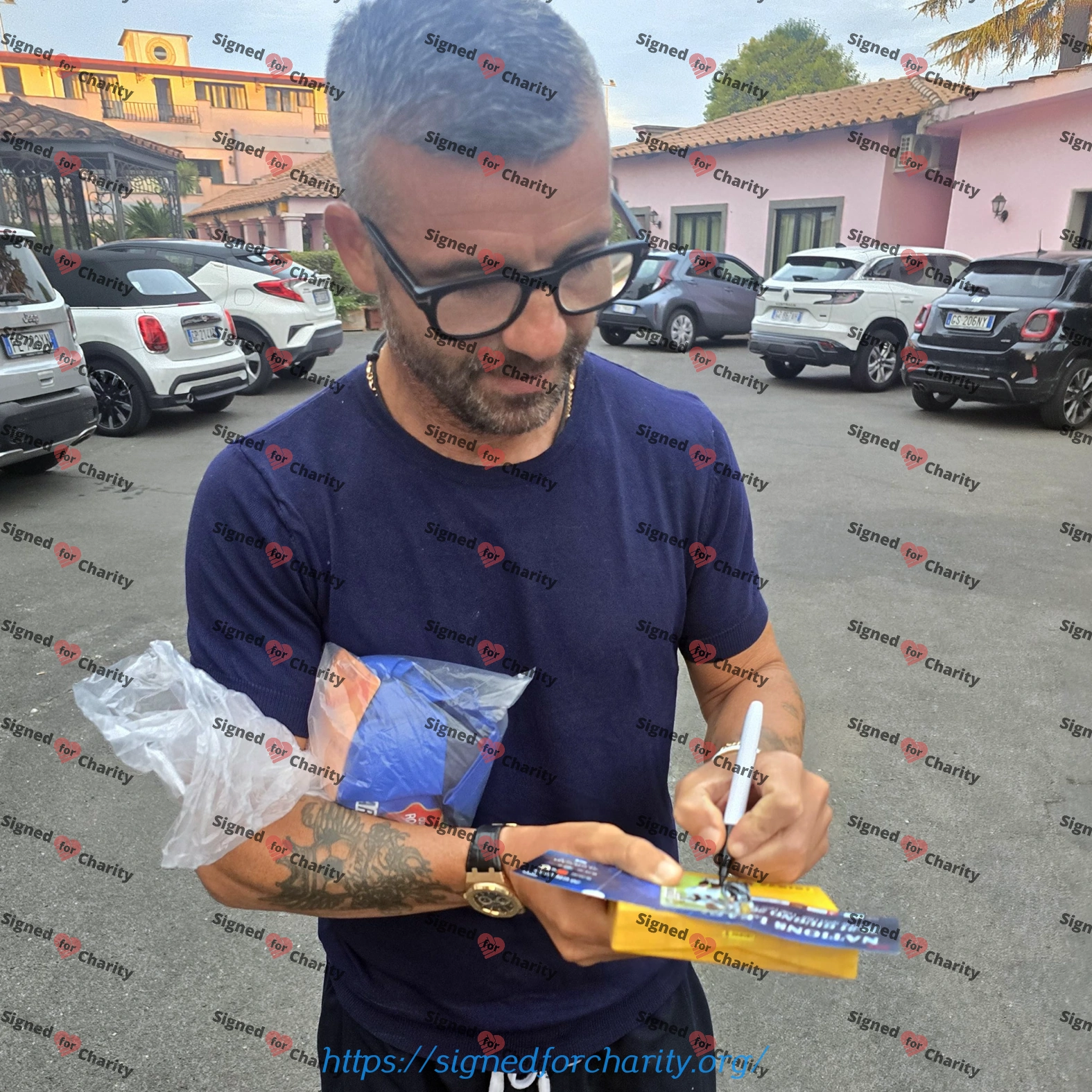 Antonio Di Natale - Signed Card - Panini Serie A Calcio Cards Game 2005-06 (Udinese) - Image 2