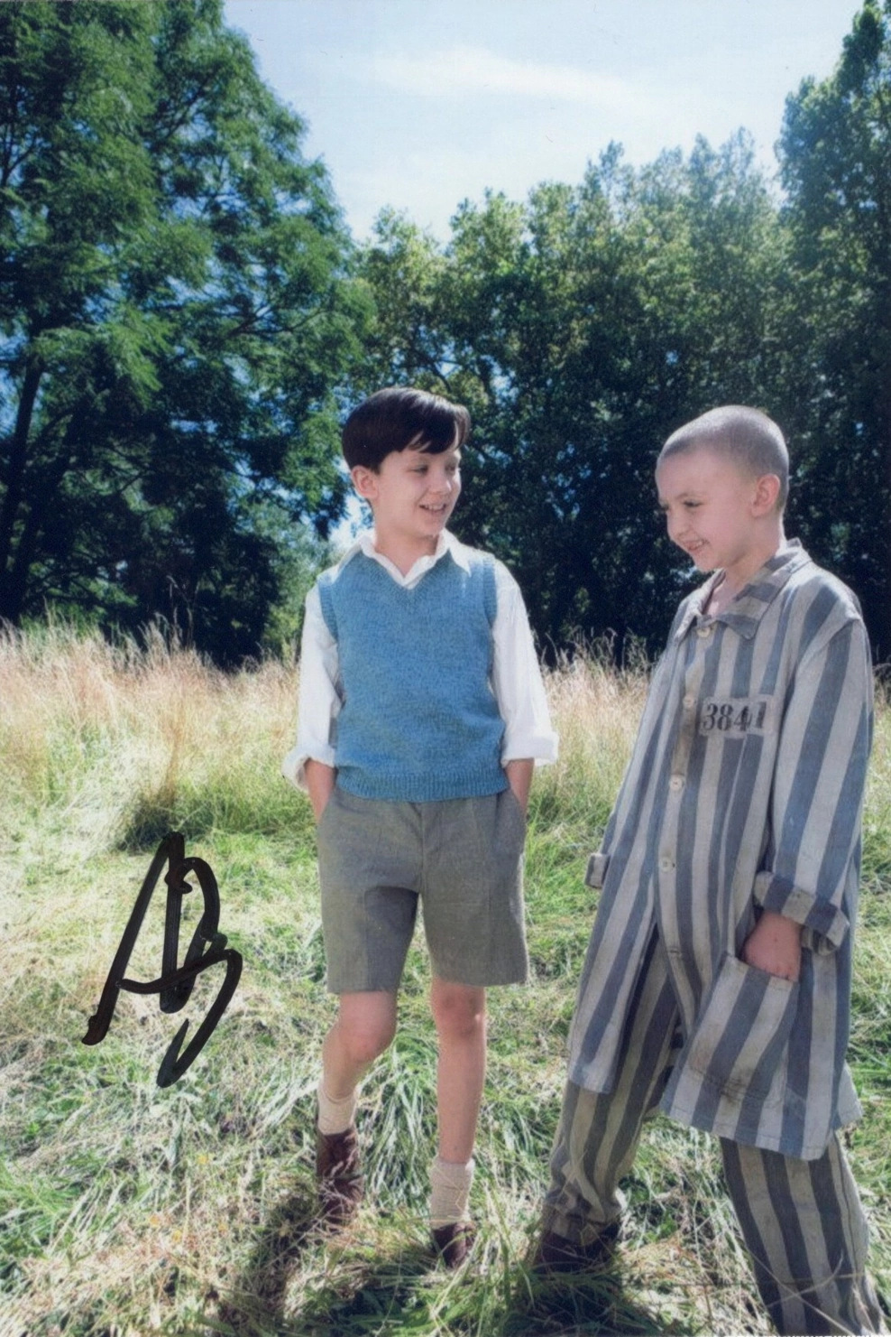 Asa Butterfield - Signed Photo - The Boy in the Striped Pajamas