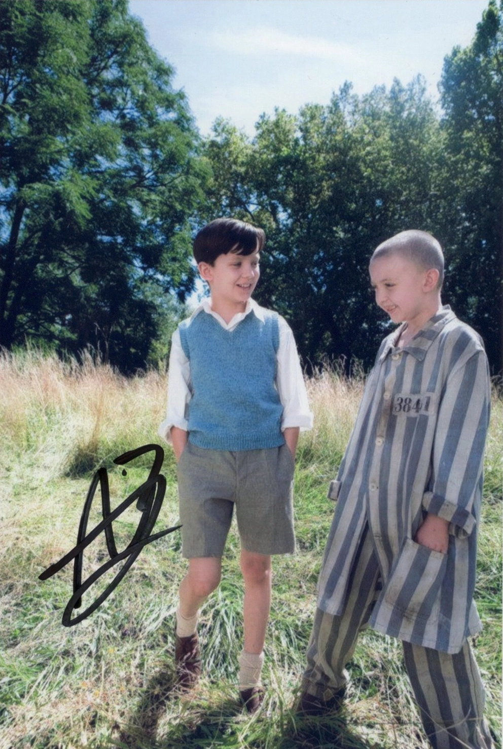 Asa Butterfield - Signed Photo - The Boy in the Striped Pajamas