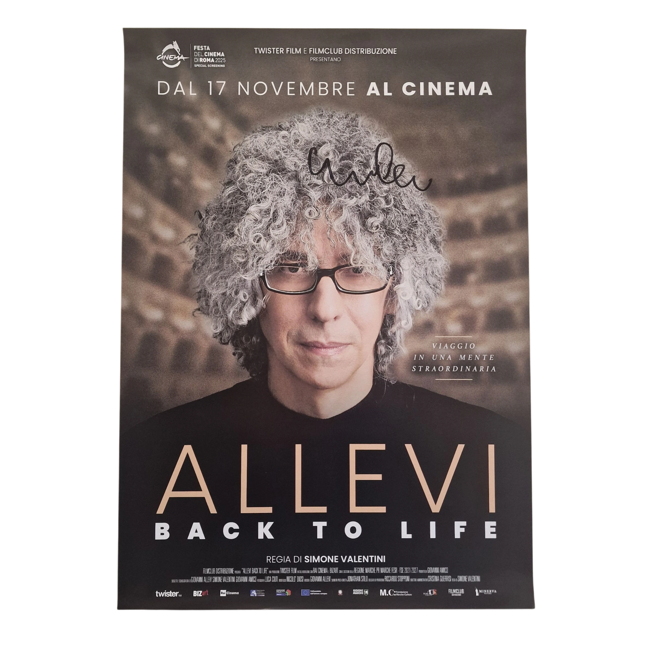 Giovanni Allevi - Signed Official Poster - Allevi Back to Life