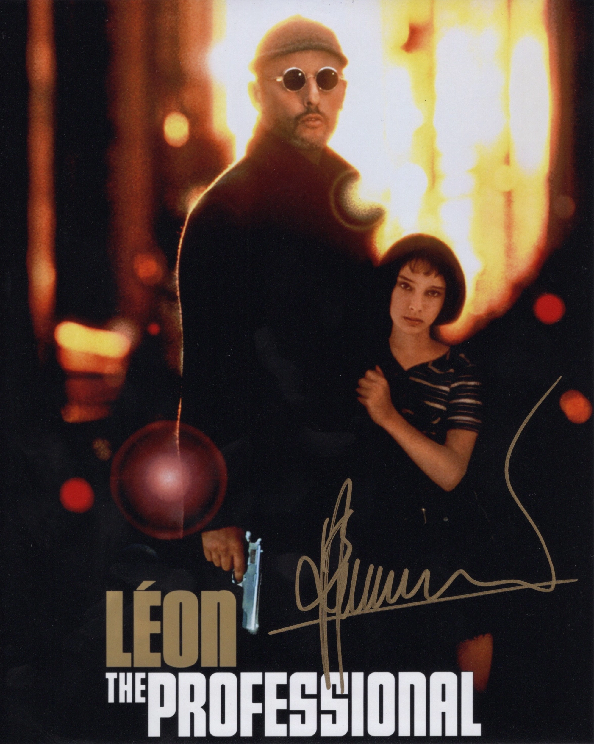 Luc Besson - Signed Photo - Léon