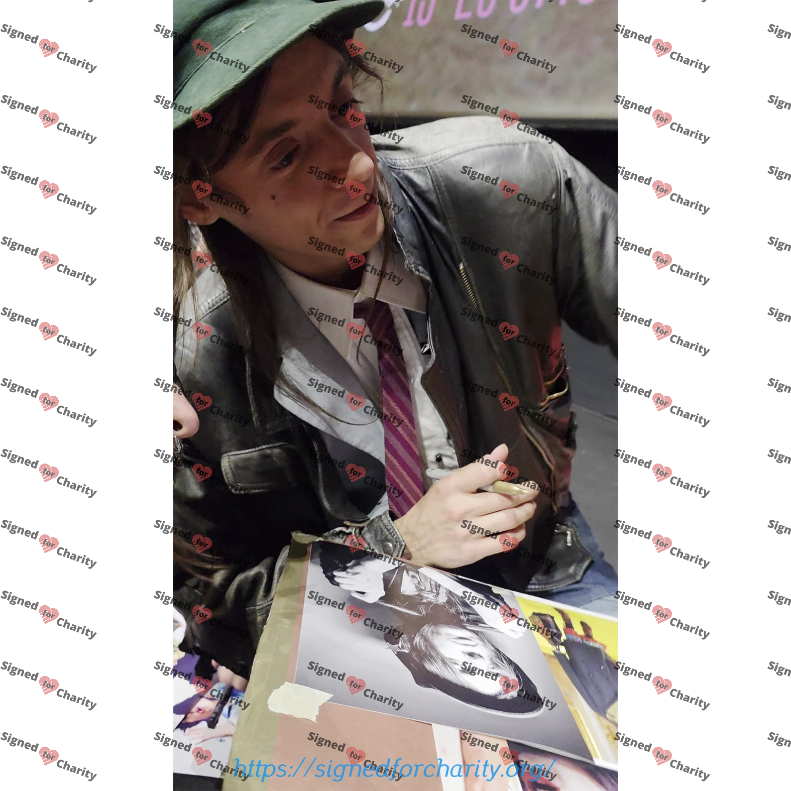 Lucio Corsi and Tommaso Ottomano – Signed Photo – La Chitarra Nella Roccia - Image 2