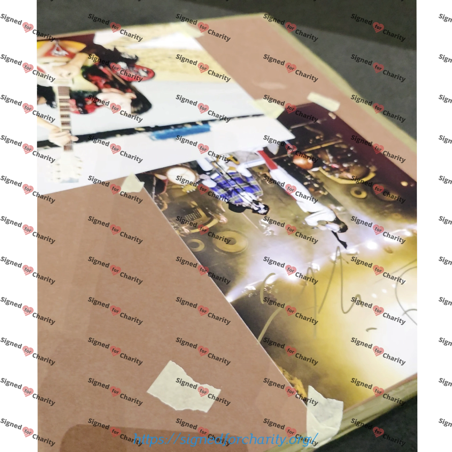 Lucio Corsi and Tommaso Ottomano – Signed Photo – La Chitarra Nella Roccia - Image 5