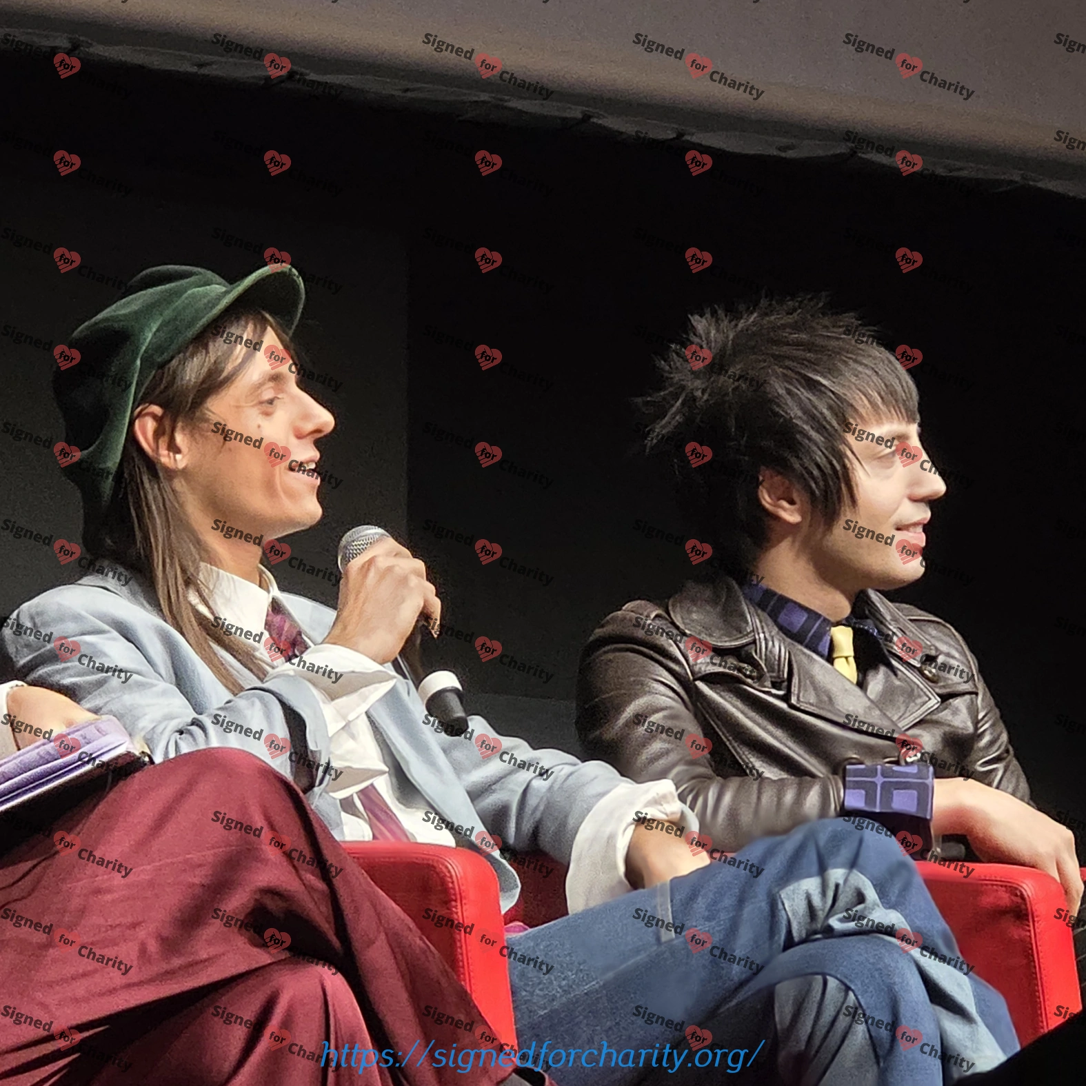 Lucio Corsi and Tommaso Ottomano – Signed Photo – La Chitarra Nella Roccia - Image 4