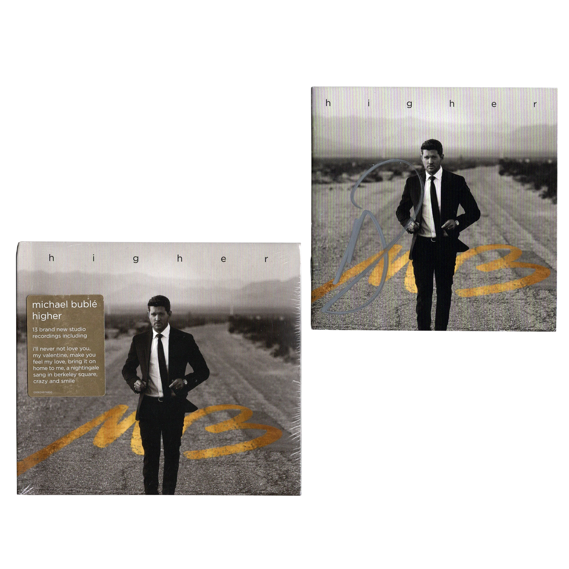 Michael Buble - Signed Booklet With CD - Higher