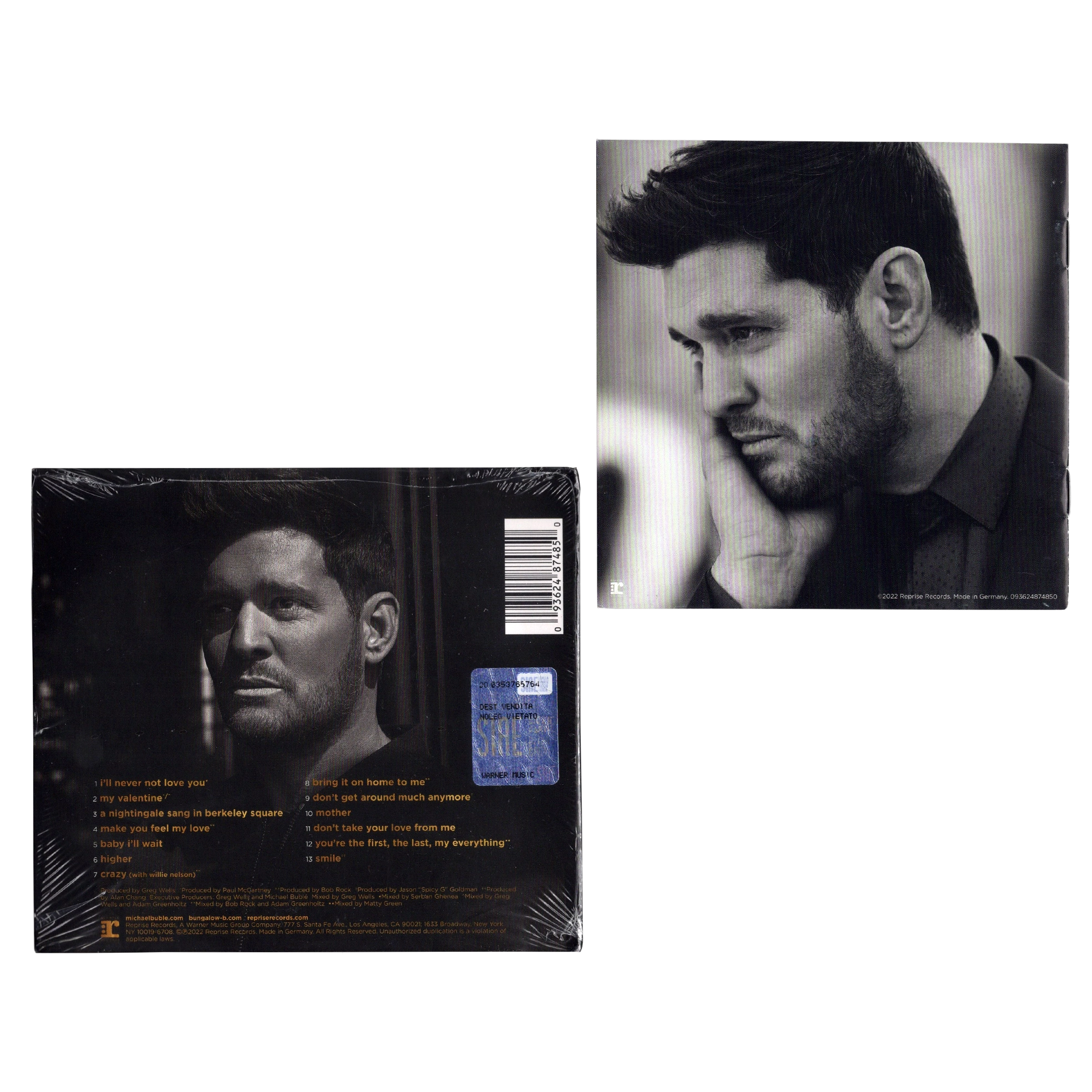 Michael Buble - Signed Booklet With CD - Higher - Image 2