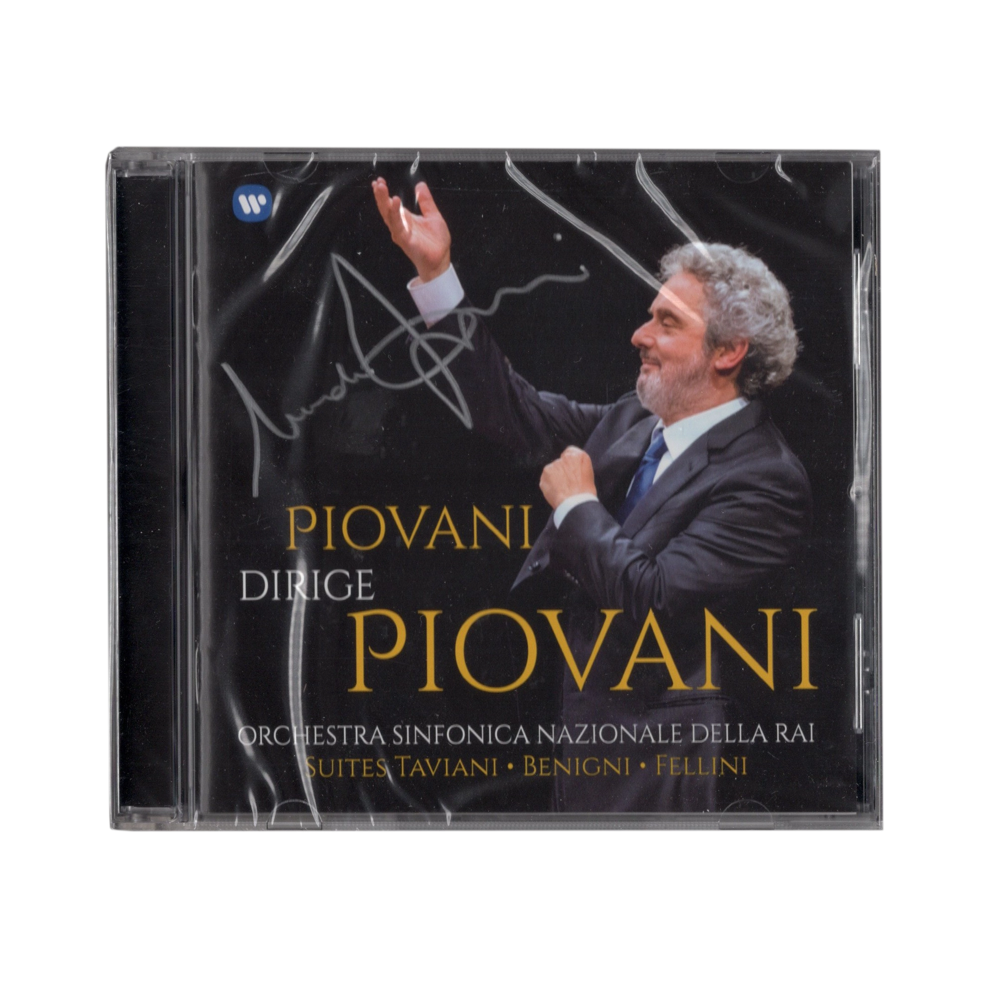 Nicola Piovani - Signed Album (CD) - Piovani dirige Piovani