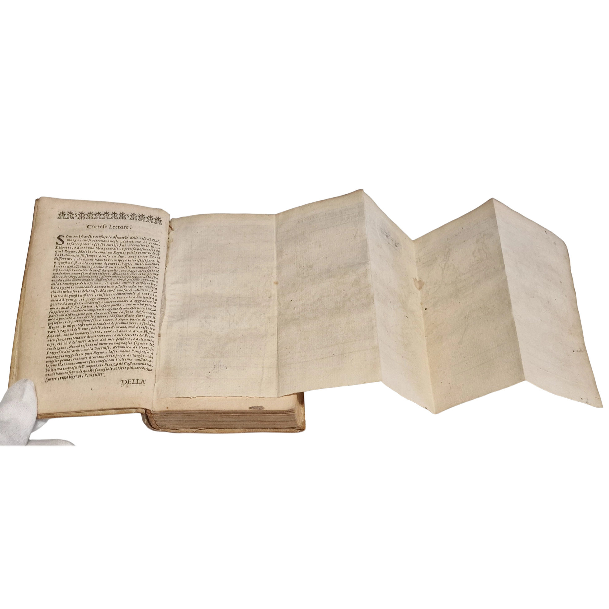 Memorie Historiche e Geografiche della Dalmazia – 1688 Italian book with folding map – Naples - Image 6